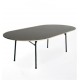    Table ovale 320x120 : 14/15 personnes