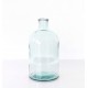 Vase Bottle en Verre Recyclé H 22cm