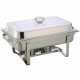  Chafing Dish BASIC gastro 1/1 Inox Version avec gels combustibles