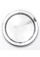 location plateau rond inox
