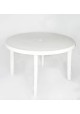 VENTE : Table en plastique blanche marque Grosfillex 
