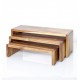  Rehausses Gigognes Bois Lot de 3