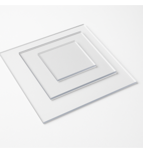 Pyamide Plexiglass pour présentation de verres