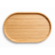  Plateau Ovale en Bambou 40 x 25 cm
