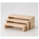  Rehausses Gigognes Bois Nature Lot de 3 