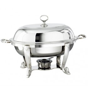 Chafing Dish ovale Argent 47x30 cm