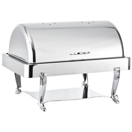 Chafing Dish Roll-Top Rectangle Argent