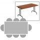  Table 170x85  : 6/8 personnes