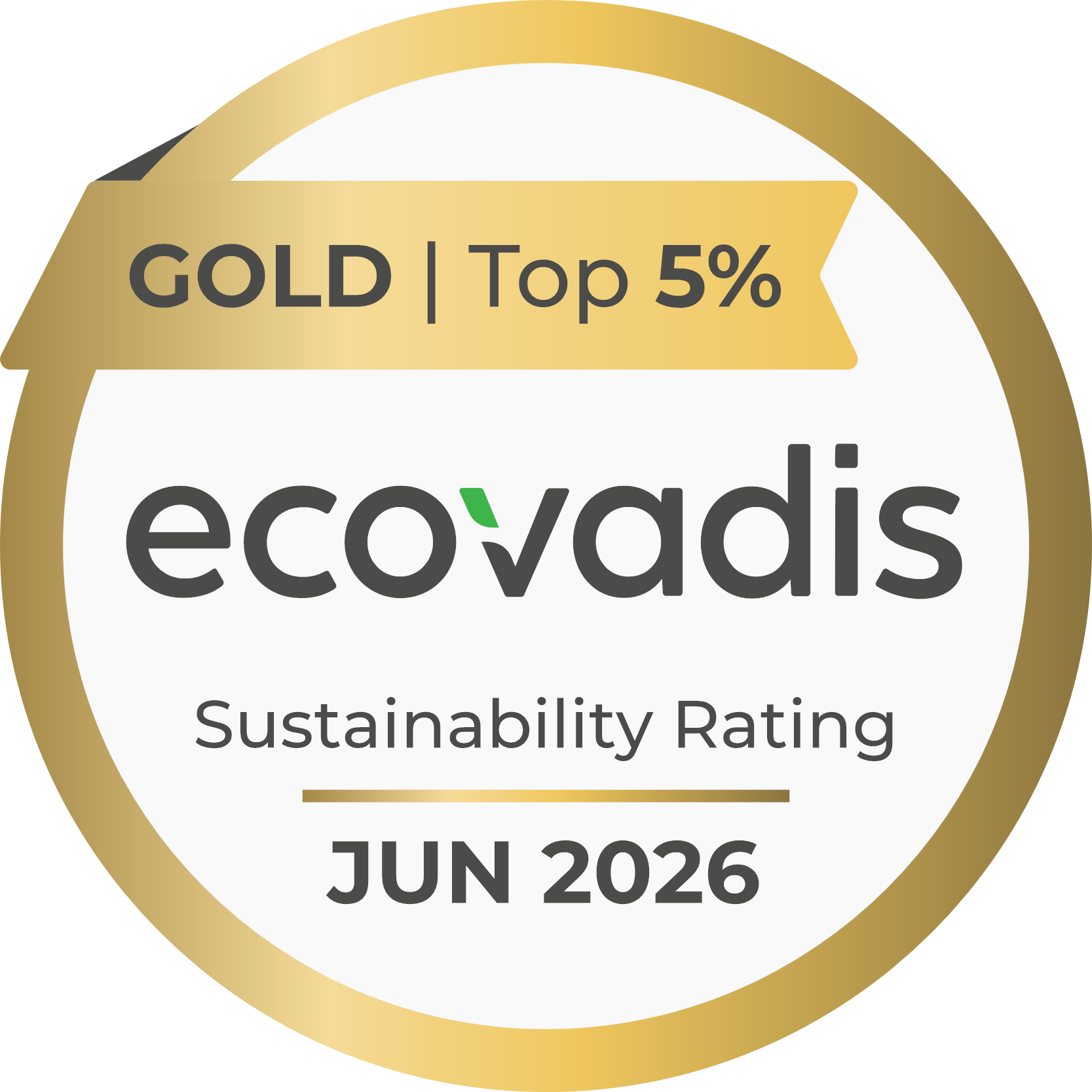 Logo Ecovadis – Médaille de bronze